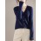 Elegant V-neck Solid Cardigan, Long Sleeve Cardigan For Spring & Fall, Women's Clothing